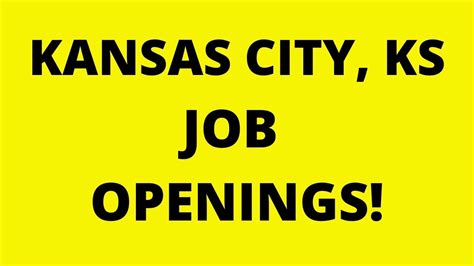 Our portal provides you the opportunity to search and apply for a large variety of careers. . Kansas city ks jobs